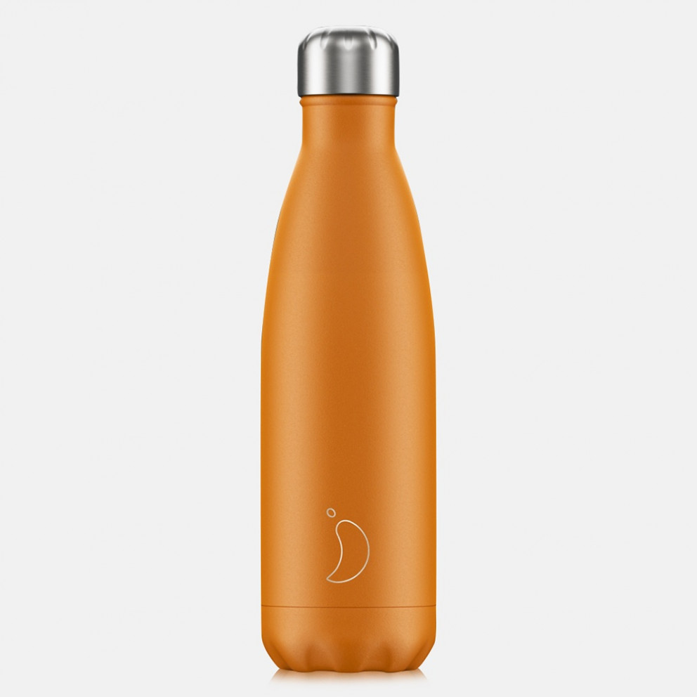 Chilly's Bottles Neon Orange Μπουκάλι Θερμός 500ml