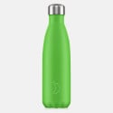 Chilly's Bottles Neon Green Μπουκάλι Θερμός 500ml