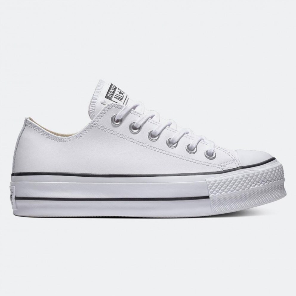 Converse Chuck Taylor All Star Clean Leather Γυναικεία Platform Παπούτσια