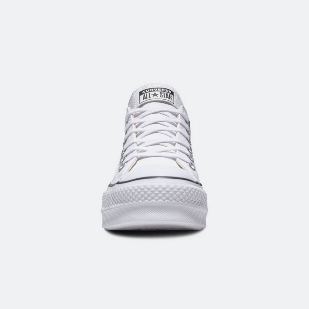 Converse Chuck Taylor All Star Clean Leather Γυναικεία Platform Παπούτσια