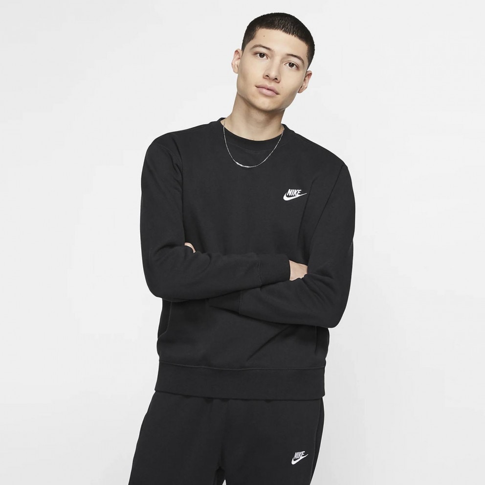 Nike Sportswear Club Ανδρική Μπλούζα Φούτερ