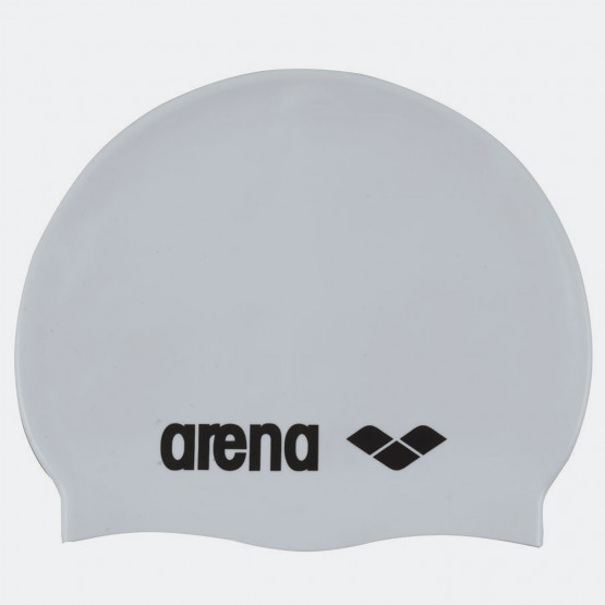 Arena Classic Silicone Caps White-Black