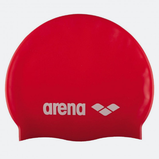 Arena Classic Silicone Caps Red-White