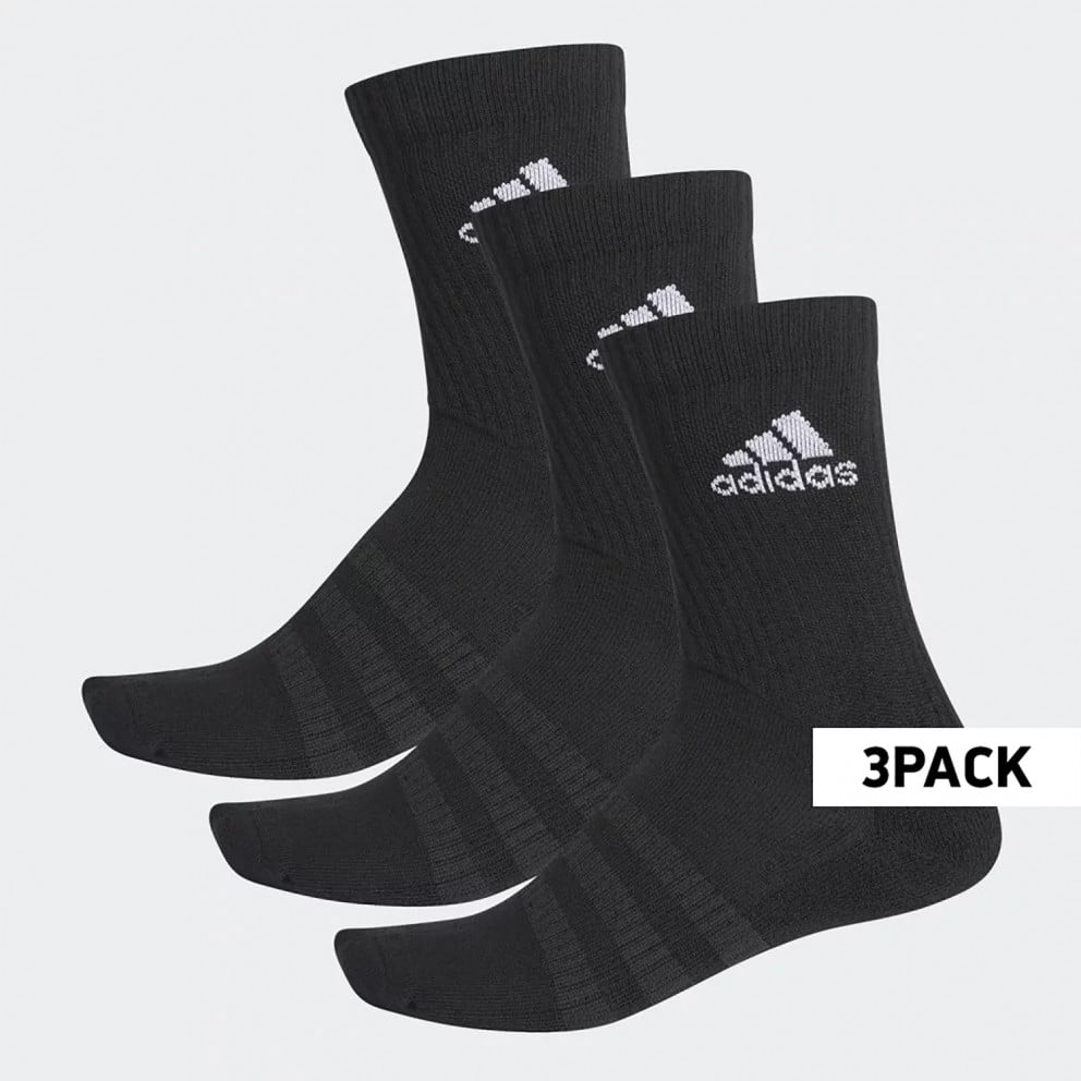 Adidas Cushioned 3 Pairs Unisex Crew Socks