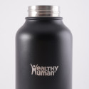 Healthy Human Stein Bottle 32Oz/946Ml-Pure Black