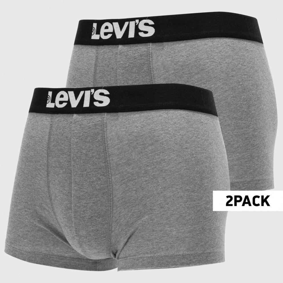 Levi's Solid Basic 2-Pack Men's Trunks