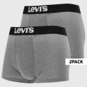 Levi's Solid Basic 2-Pack Ανδρικά Μποξεράκια