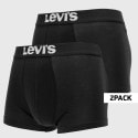 Levi's Solid Basic 2-Pack Men's Trunks