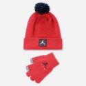 Jordan Air Patch Beanie Set Kids'