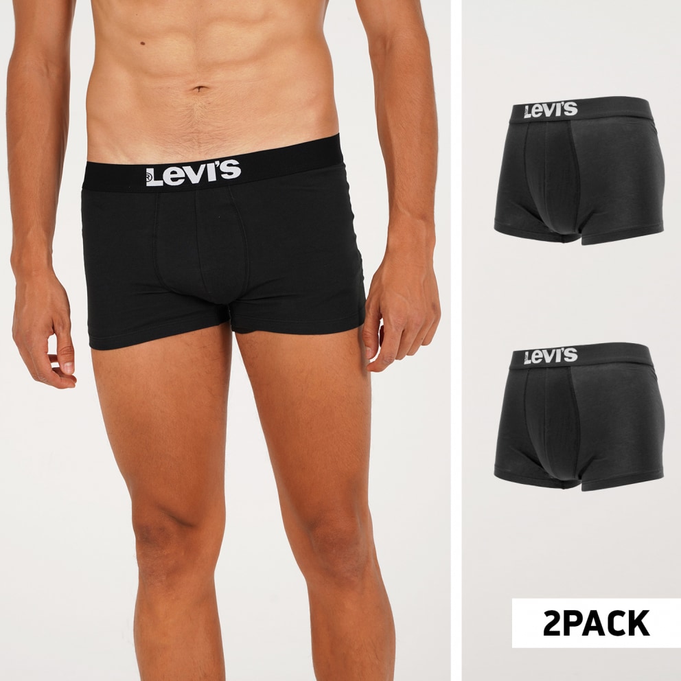 Levi's Solid Basic 2-Pack Men's Trunks