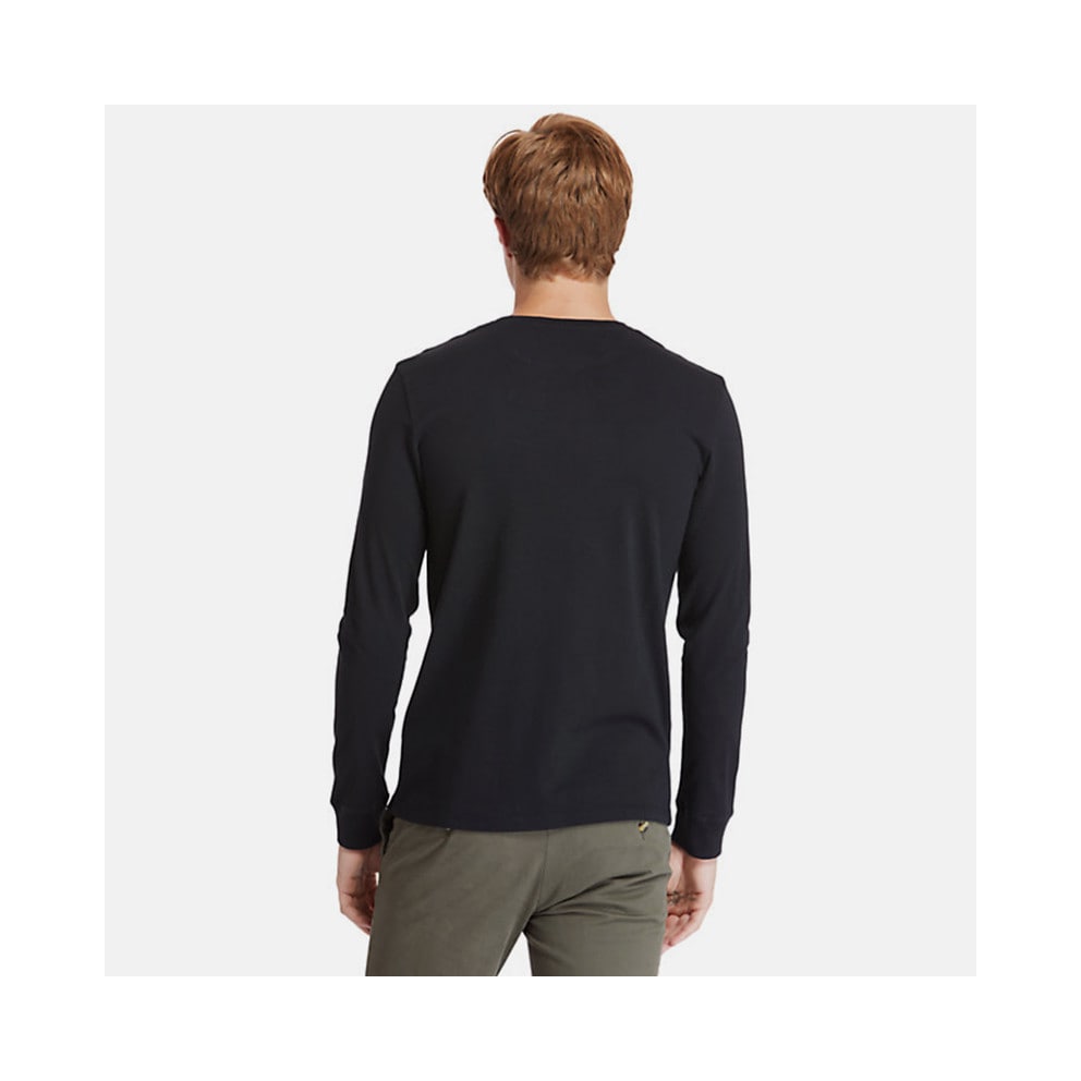 Timberland Dunstan River Jersey Crew Men's Long Sleeve Blouse