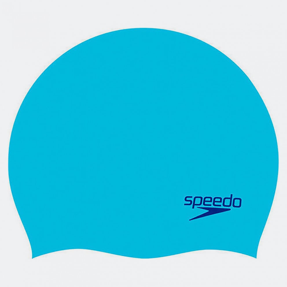 Speedo Plain Moulded Silicone Junior Cap