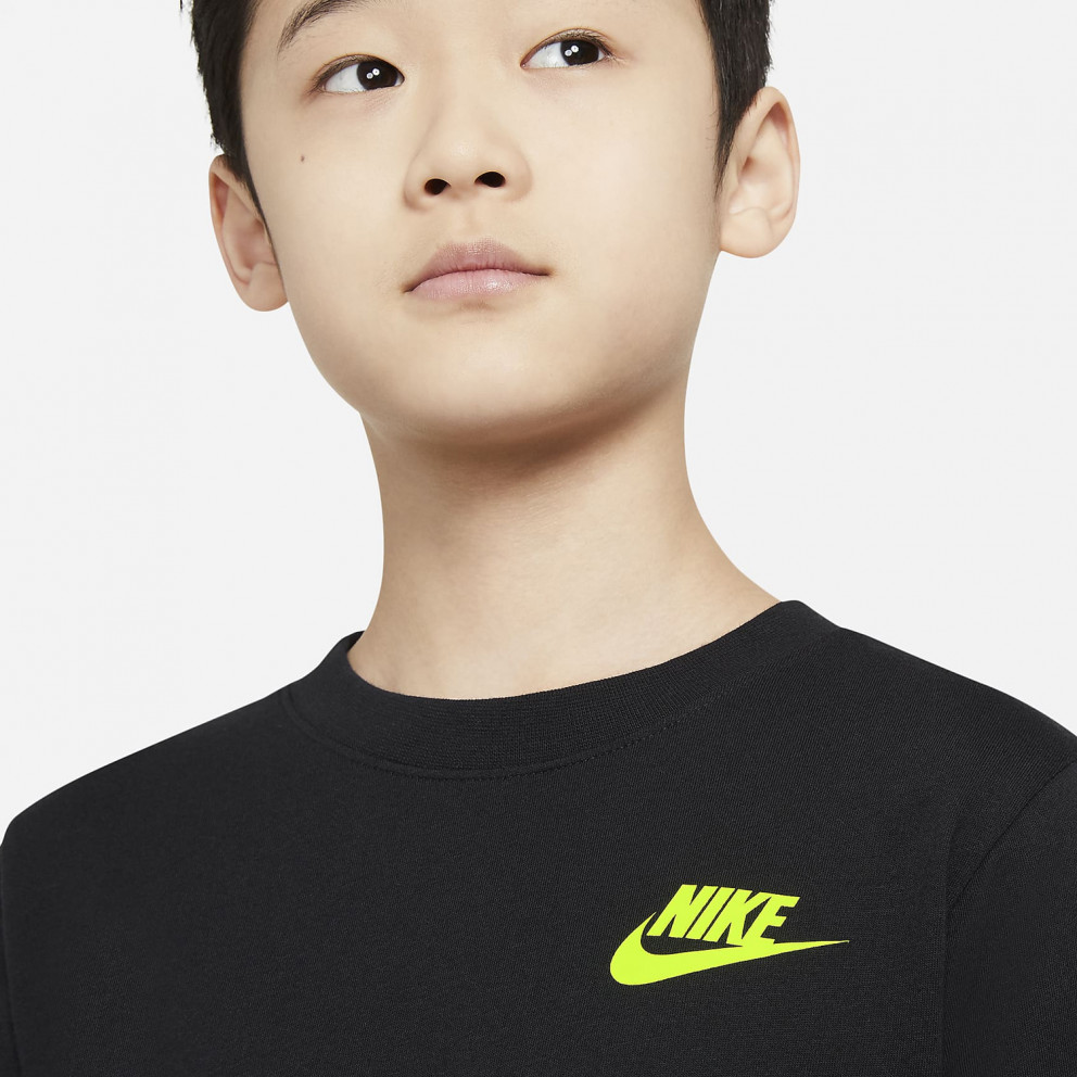 Nike Sportswear Lifestyle Taping Kids’ Long Sleeved T-shirt