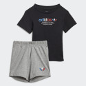 adidas Originals Adicolor Tricolor Short And Tee Kid's Set