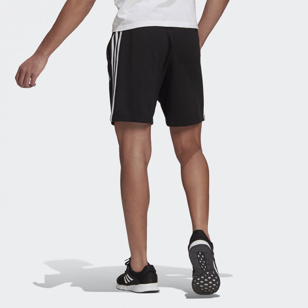 adidas Performance Essentials French Terry 3-Stripes Men's Shorts