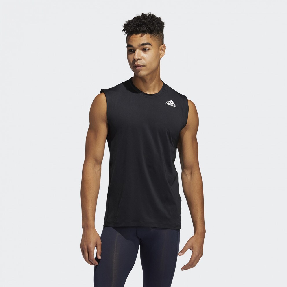 adidas Performance Techfit Sleeveless Fitted Ανδρικό T-shirt