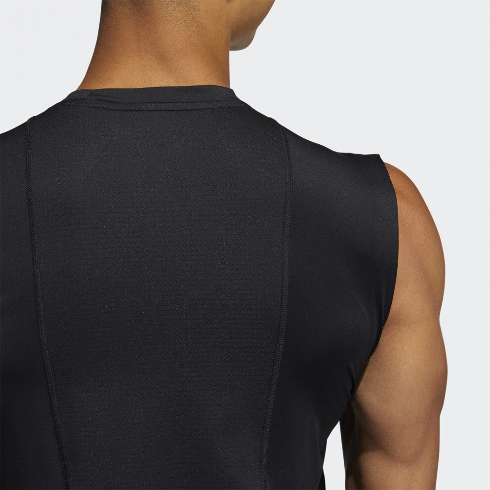 adidas Techfit Sleeveless Fitted Ανδρικό T-shirt
