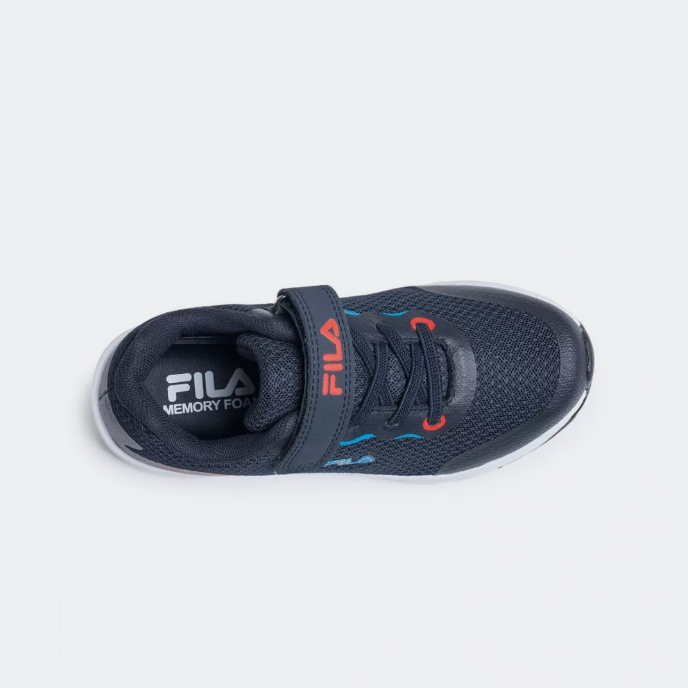 Fila Memory Shelly Velcro Kids' Running Shoes
