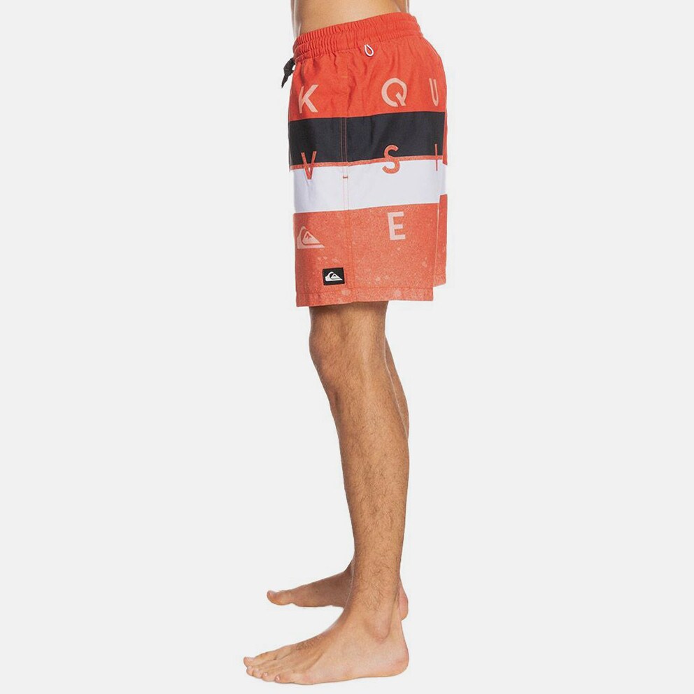 Quiksilver Word Block Volley 17 Men's Swim Shorts