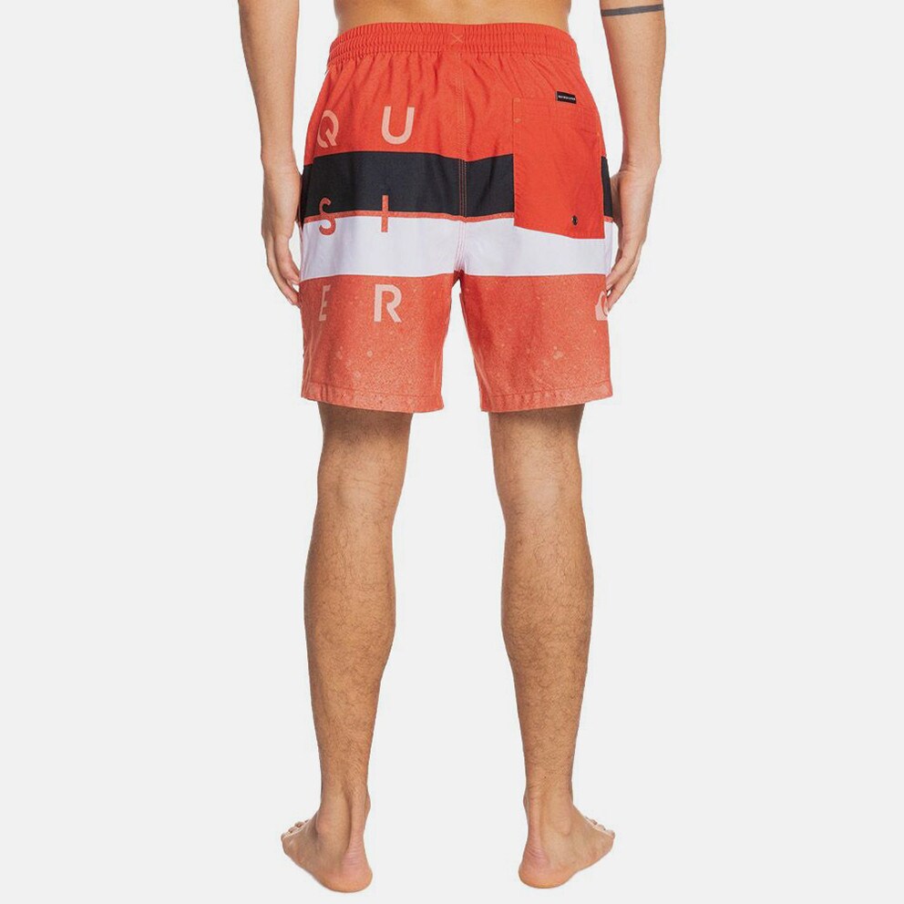 Quiksilver Word Block Volley 17 Men's Swim Shorts