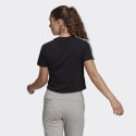 adidas Essentials Loose 3-Stipes Women’s Cropped Tee