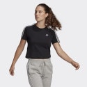 adidas Essentials Loose 3-Stipes Women’s Cropped Tee