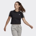 adidas Performance Essentials Loose 3-Stipes Γυναικείο Crop T-shirt