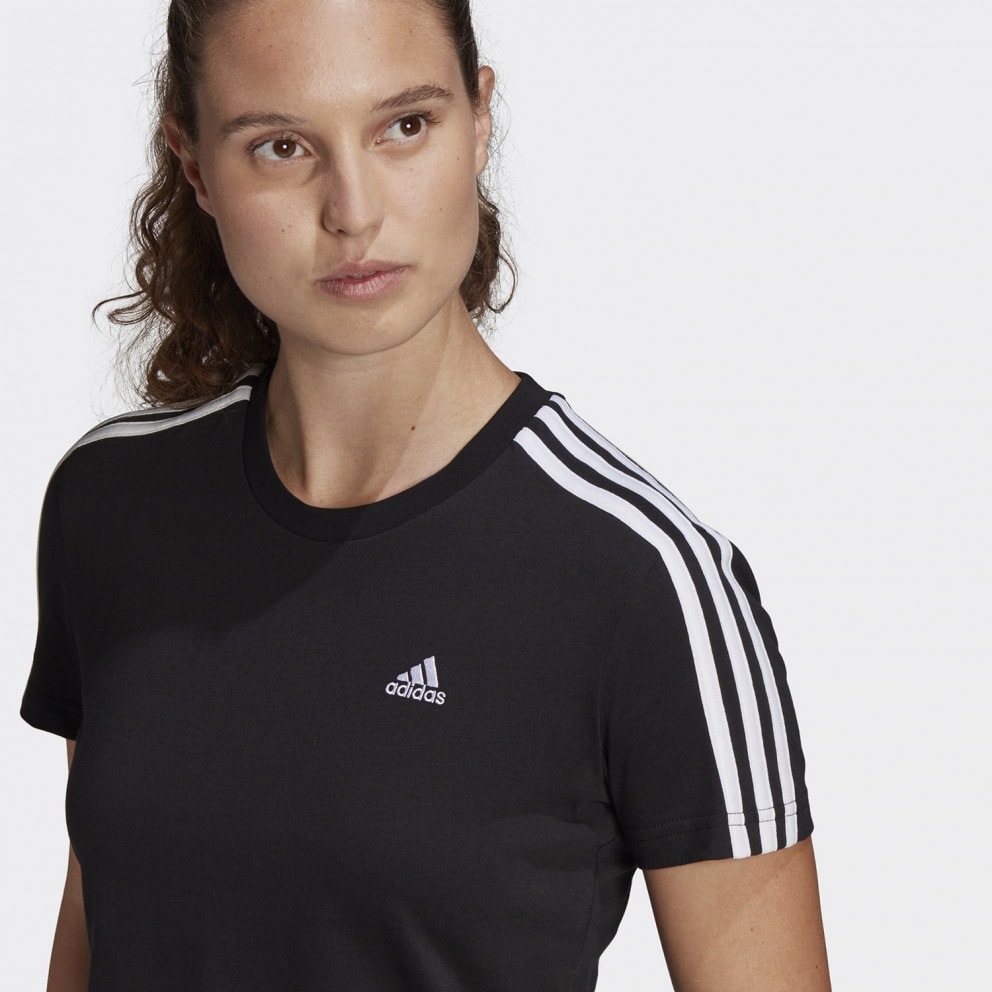 adidas Essentials Loose 3-Stipes Women’s Cropped Tee
