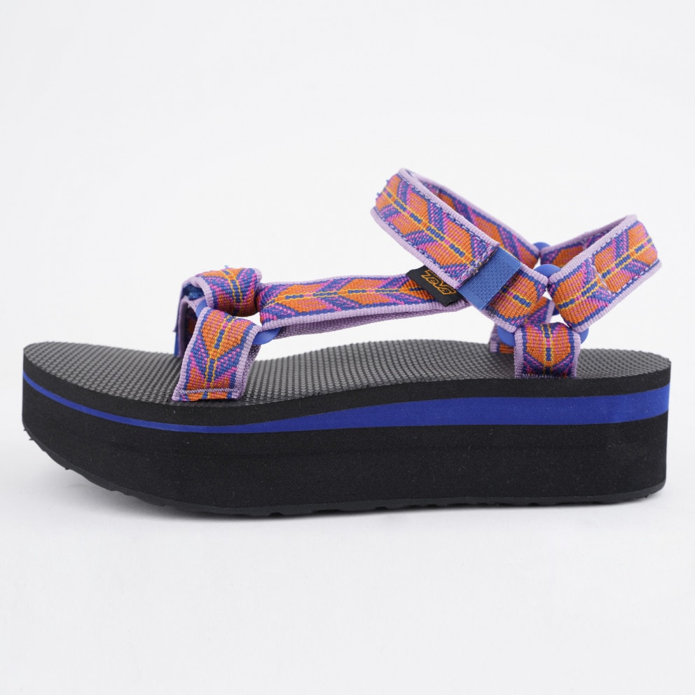 Teva Flatform Universal Mettalic Γυναικεία Σανδάλια