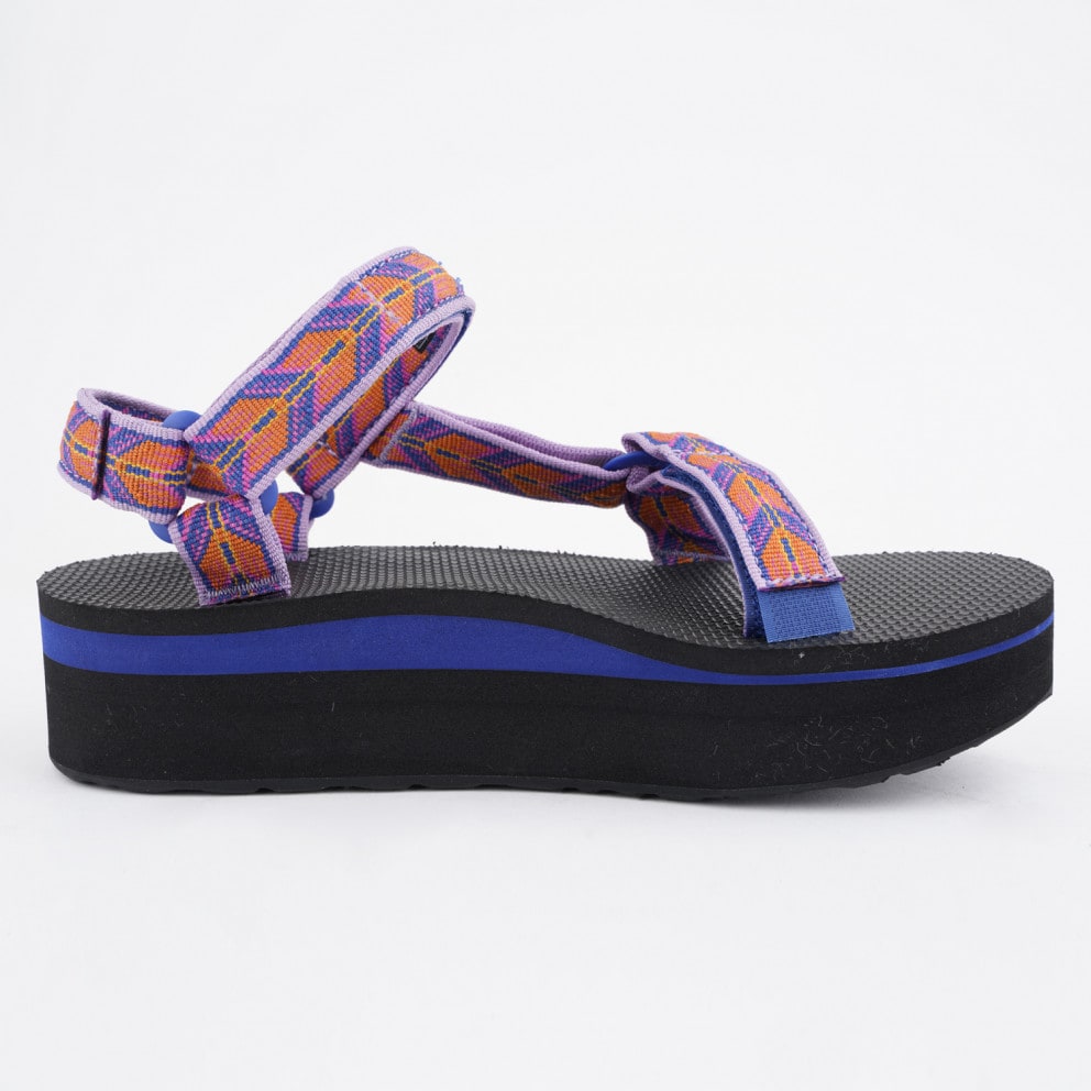 Teva Universal Mettalic Woman's Flatform Sandals