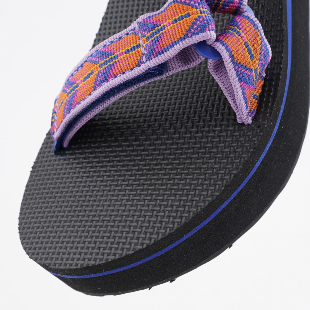 Teva Universal Mettalic Woman's Flatform Sandals