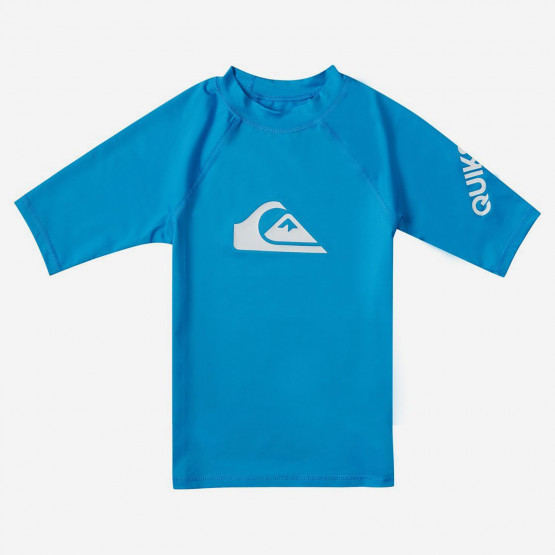 Quiksilver All Time Παιδικό T-Shirt Προστασίας Από Τον Ηλιό