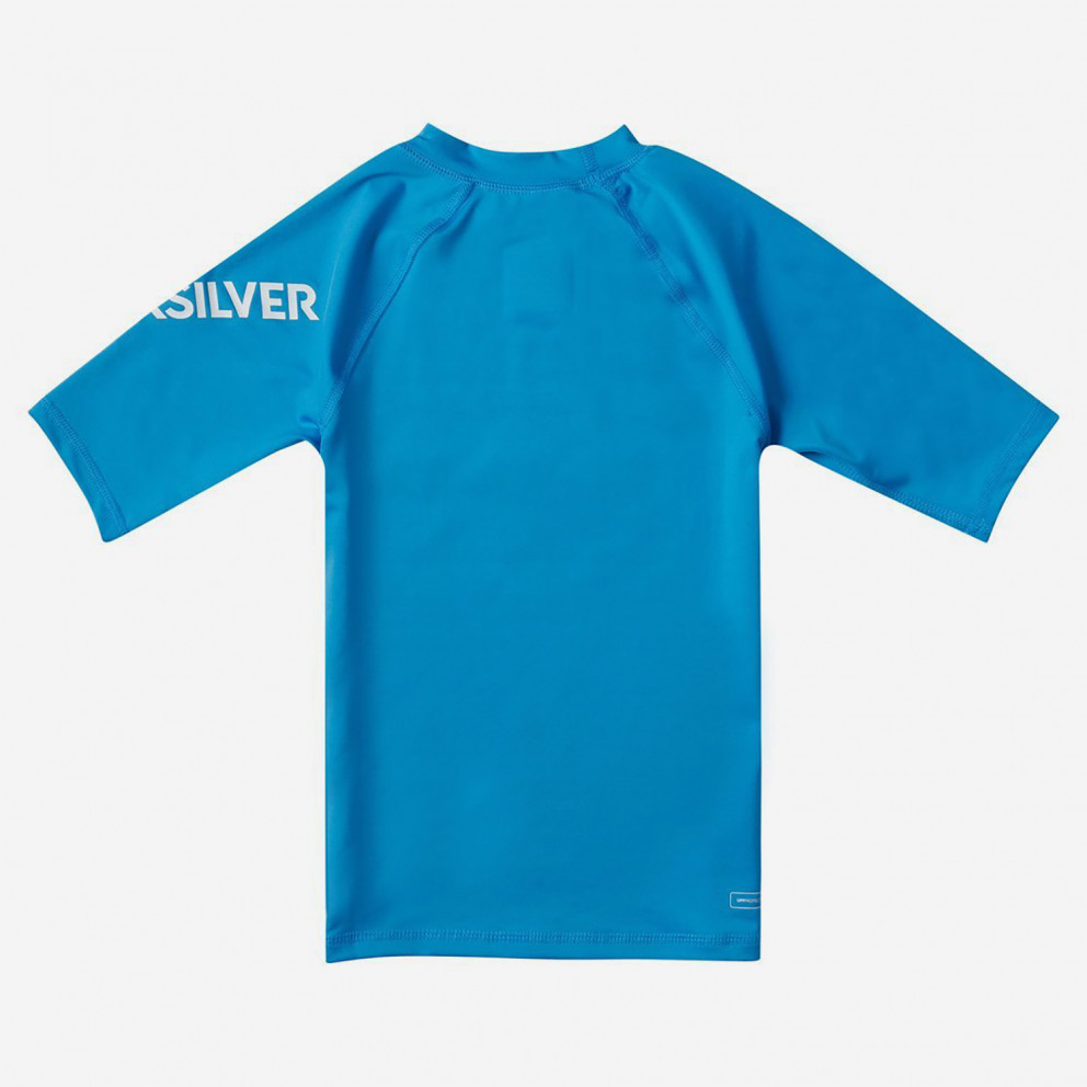 Quiksilver All Time Παιδικό T-Shirt Προστασίας Από Τον Ηλιό