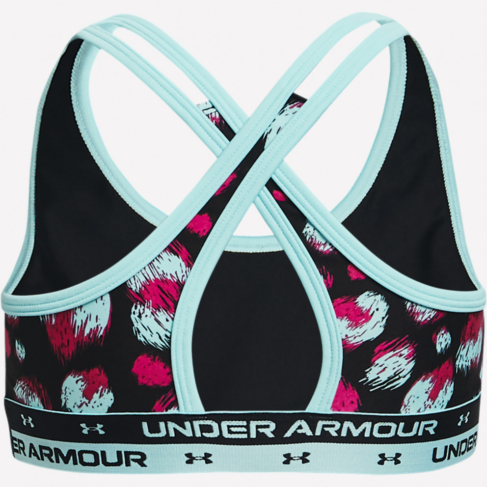Under Armour Crossback Printed Girls Sports Bra