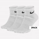 Nike U Everyday Cush Ankle 3Pr Unisex Socks