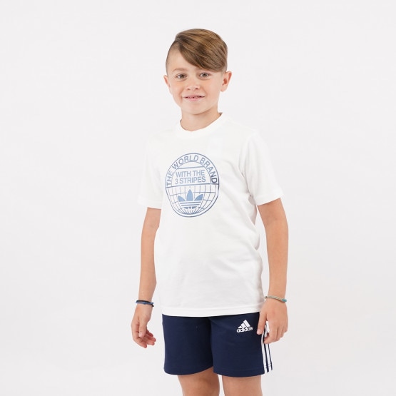 adidas Originals Graphic Print Tee Παιδικό T-shirt Για Μικρά Παιδιά