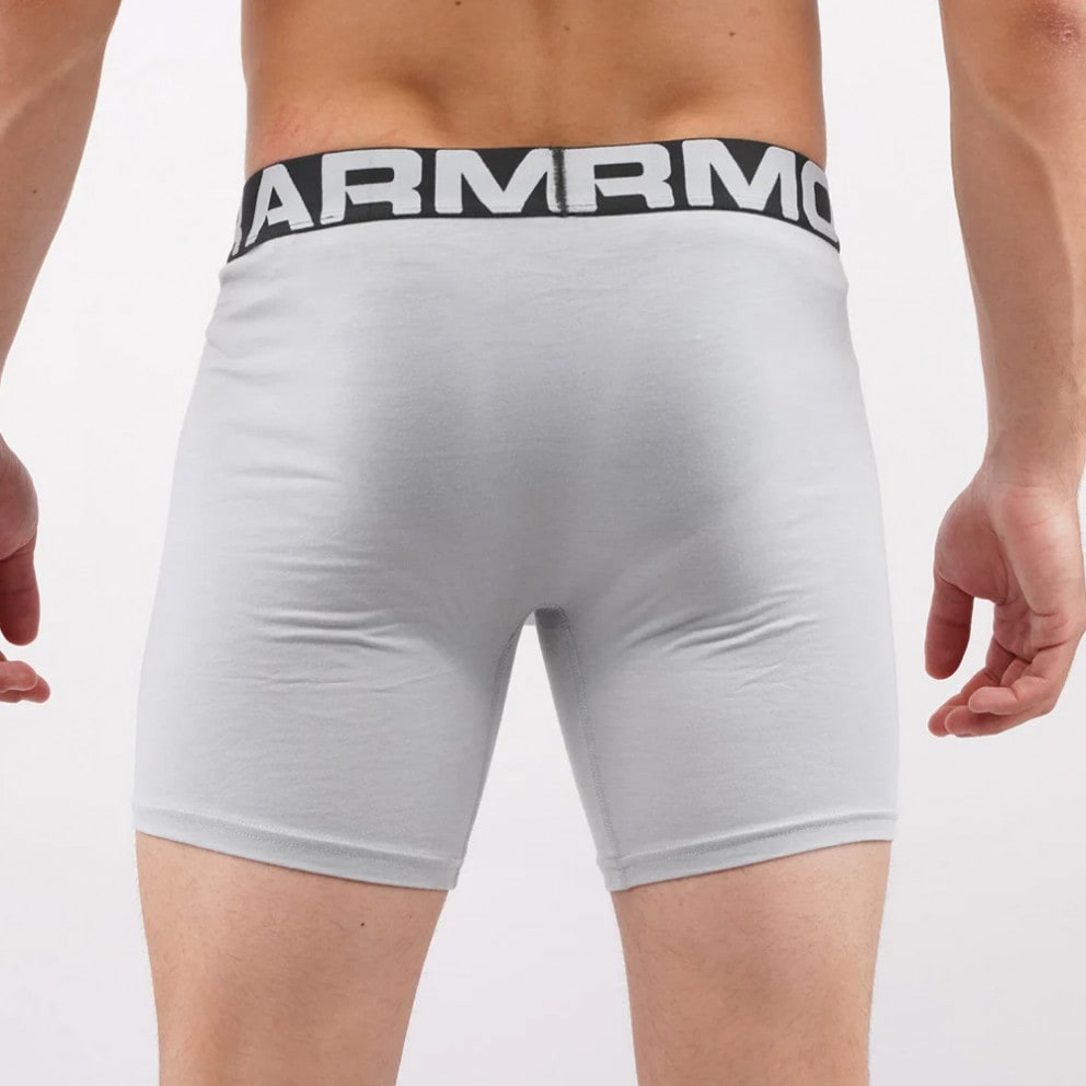 Under Armour Charged Cotton 6In 3-Pack Ανδρικά Μποξεράκια