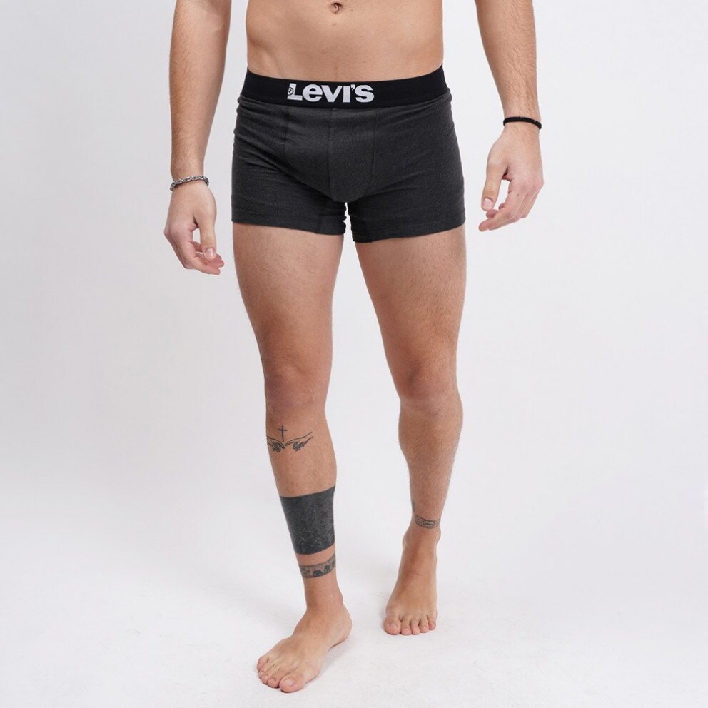 Levis Men Solid Basic Boxer Men's Boxer 2-Pack