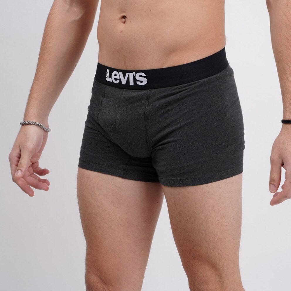 Levis Men Solid Basic Boxer Men's Boxer 2-Pack