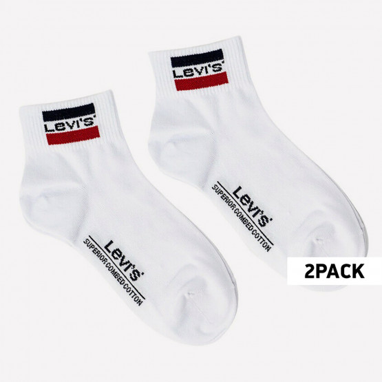 Levis Mid Cut Spοrtswear Logo 2-Pack