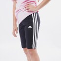 adidas Stretchy 3-Stripes Pride Kids' Biker Shorts