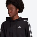 adidas Essentials 3-Stripes Cropped Γυναικεία Φούτερ