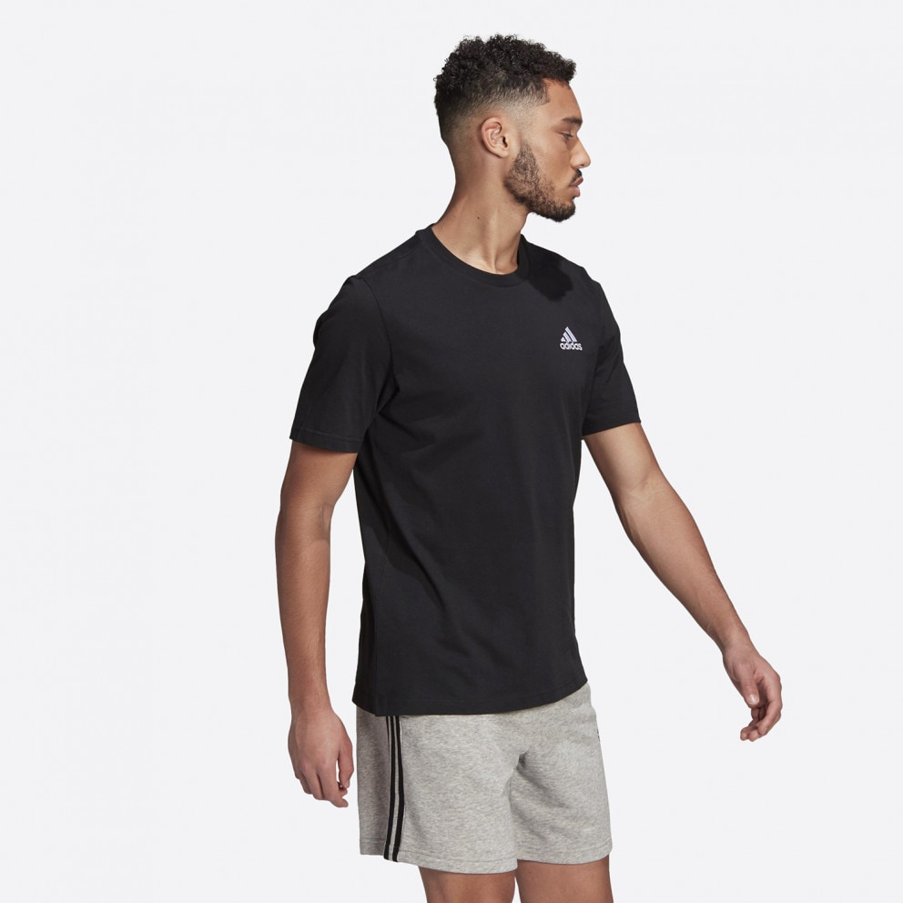 adidas Peformance Essentials Embroidered Small Logo Ανδρική Μπλούζα