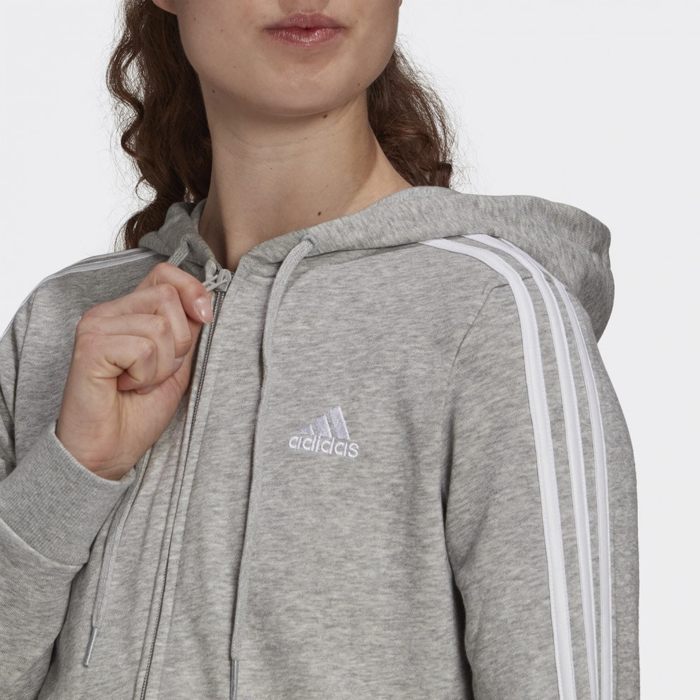 adidas Performance Essentials French Terry 3-Stripes Γυναικεία Ζακέτα