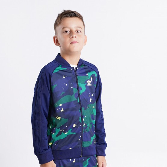 adidas Performance Camo-Print SST Kid's Cardigan