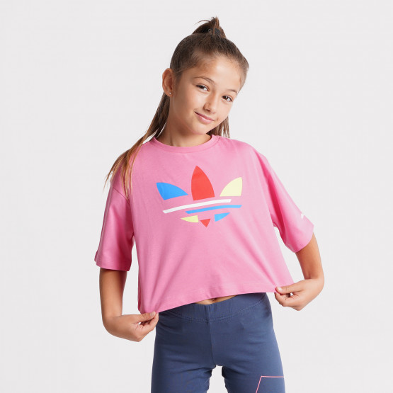 adidas Originals Adicolor Cropped Παιδικό T-shirt