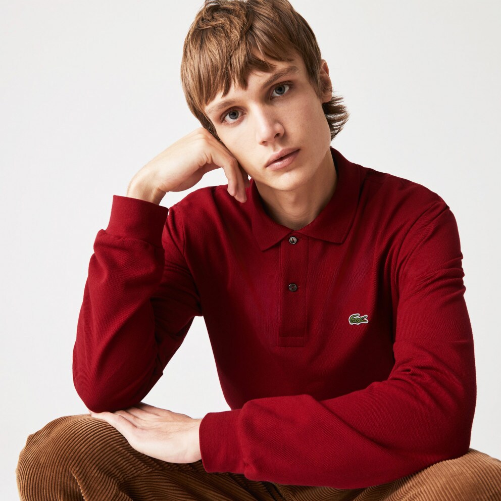 Lacoste Classic Fit Men's Long Sleeve Polo