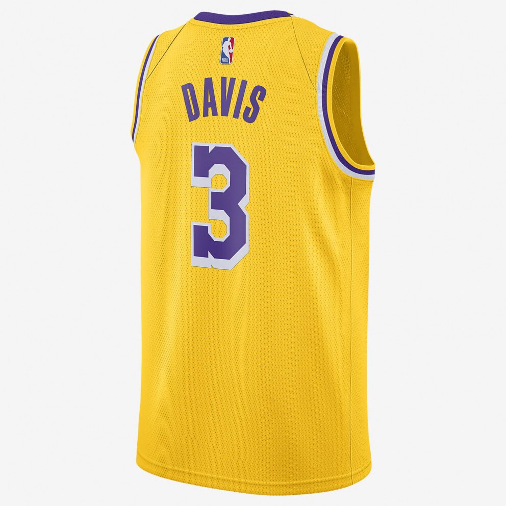 Nike NBA Anthony Davis Los Angeles Lakers Icon Edition 20 Swingman Μπασκετική Φανέλα