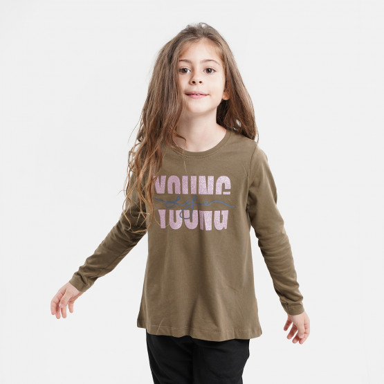 Name it Nkfviolet Kid's Blouse With Long Sleeves