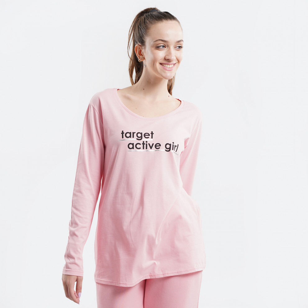 Target Logo ''Active'' Womens' Long Sleeve T-shirt